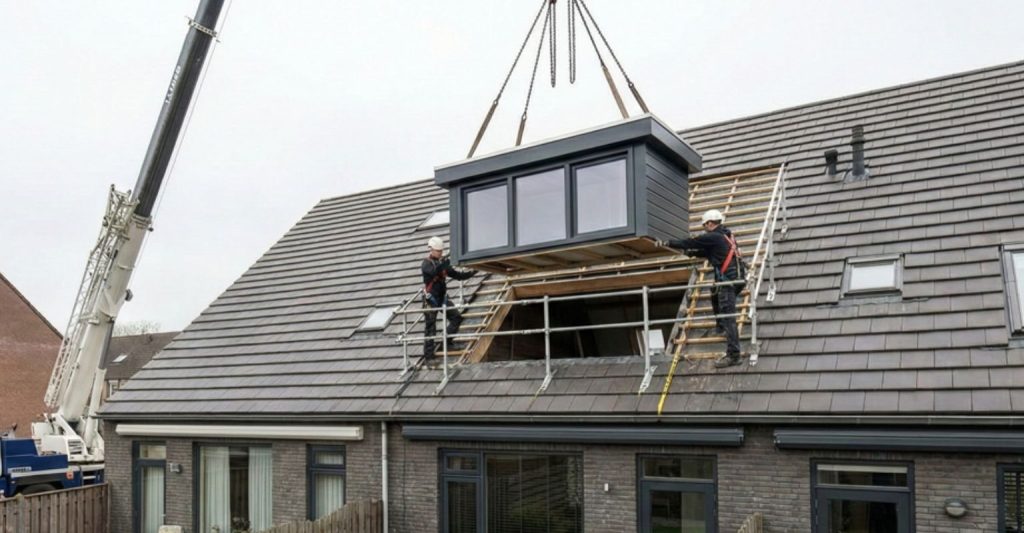 Dakkapel in Roermond - Prefab dakkapel